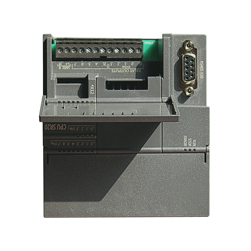Plc sr20, módulo plc estándar, salida de relé, fuente de alimentación de 220 V ac o 110 DC, 12 entradas 8 salidas