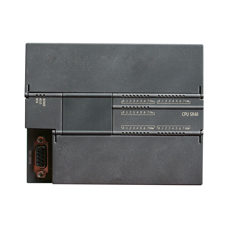 Plc sr40, módulo plc estándar, salida de relé, fuente de alimentación de 220 V ac o 110 DC, 24 entradas 16 salidas