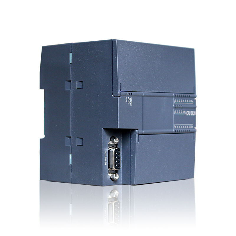 Plc sr20, módulo plc estándar, salida de relé, fuente de alimentación de 220 V ac o 110 DC, 12 entradas 8 salidas