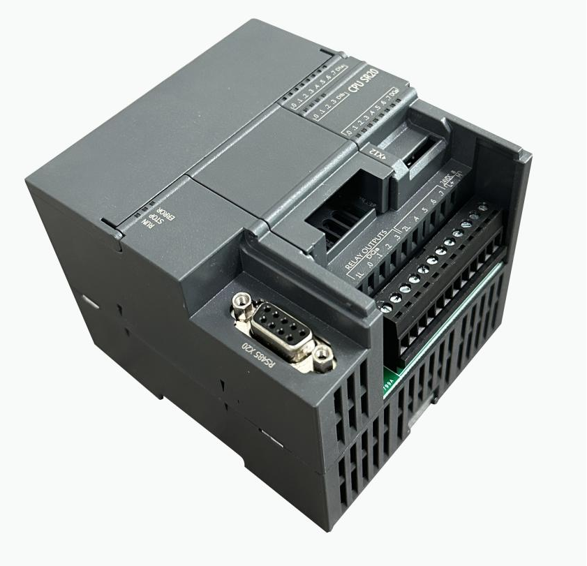 Plc sr40, módulo plc estándar, salida de relé, fuente de alimentación de 220 V ac o 110 DC, 24 entradas 16 salidas